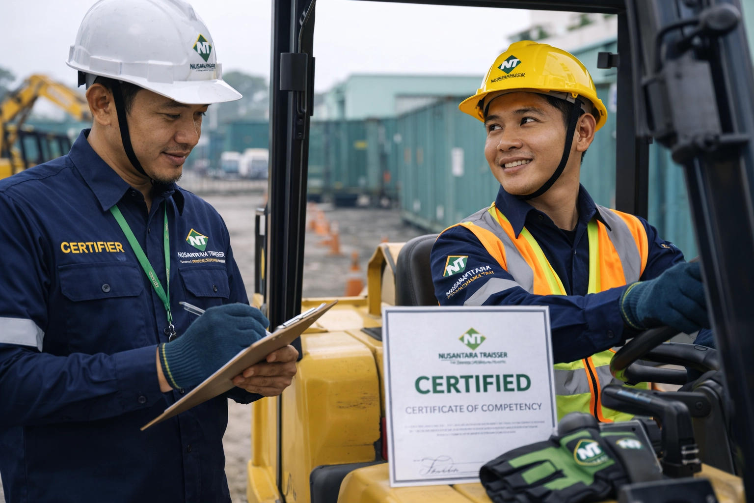 Proses sertifikasi operator dan validasi peralatan