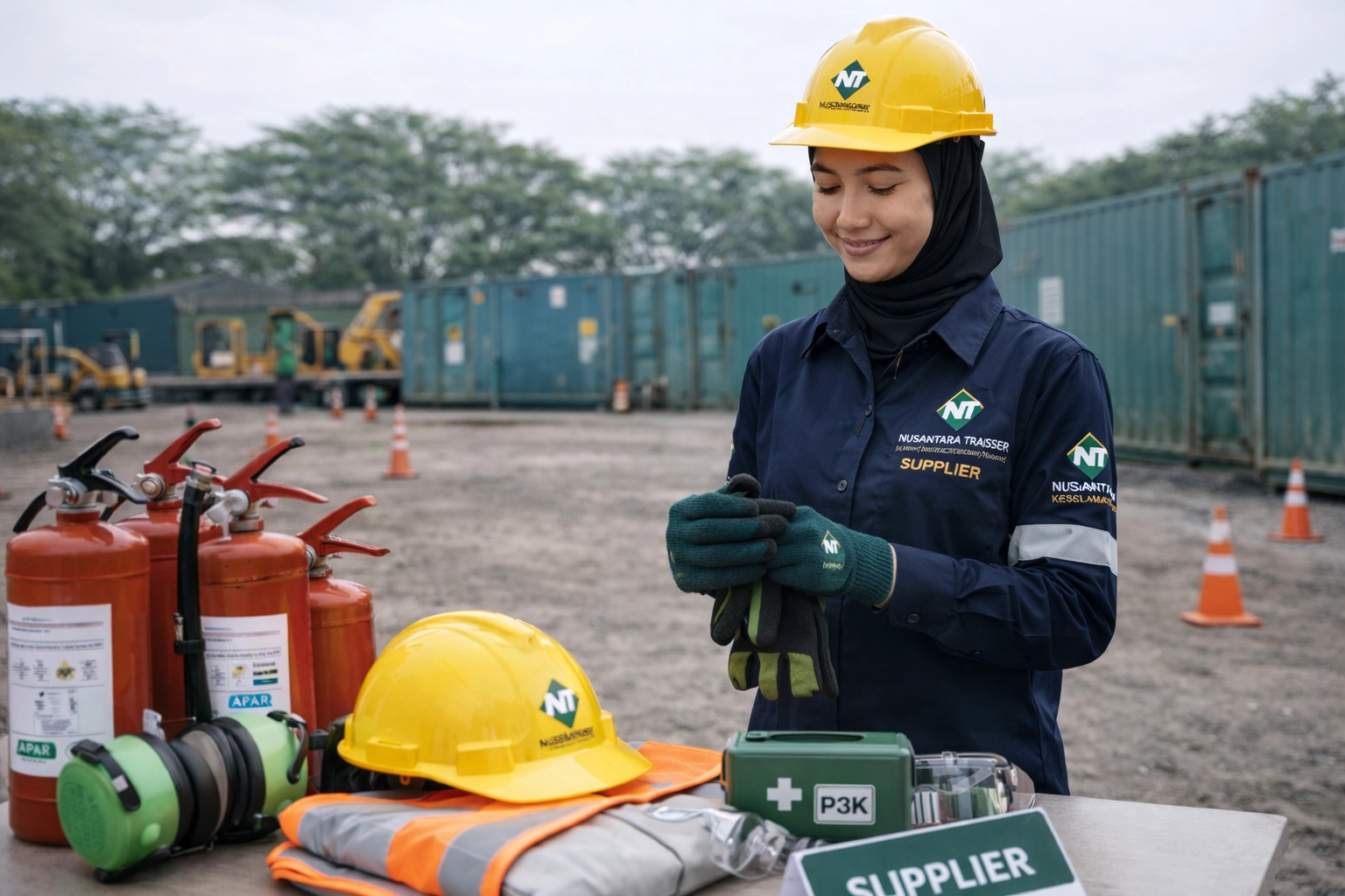 Perlengkapan supplier alat keselamatan kerja dan APD